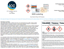 Tablet Screenshot of ghslabeling.com